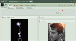 Desktop Screenshot of cbj3.deviantart.com