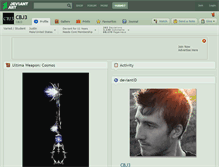 Tablet Screenshot of cbj3.deviantart.com