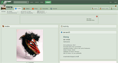 Desktop Screenshot of kleeng.deviantart.com