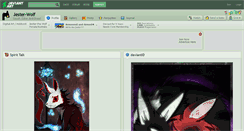 Desktop Screenshot of jester-wolf.deviantart.com