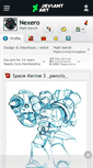 Mobile Screenshot of nexero.deviantart.com