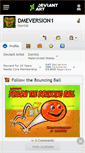Mobile Screenshot of dmeversion1.deviantart.com