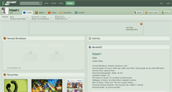 Desktop Screenshot of hizash1.deviantart.com