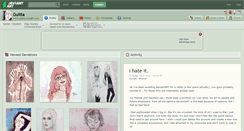 Desktop Screenshot of guitta.deviantart.com