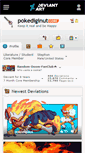 Mobile Screenshot of pokediginut.deviantart.com