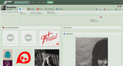 Desktop Screenshot of bloodyray.deviantart.com