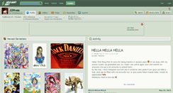 Desktop Screenshot of junvee.deviantart.com