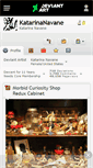 Mobile Screenshot of katarinanavane.deviantart.com