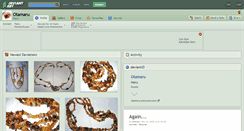 Desktop Screenshot of otamaru.deviantart.com