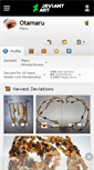 Mobile Screenshot of otamaru.deviantart.com