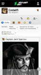 Mobile Screenshot of costa85.deviantart.com