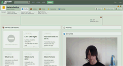 Desktop Screenshot of melancholius.deviantart.com