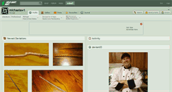 Desktop Screenshot of michaelaw1.deviantart.com