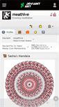 Mobile Screenshot of meathive.deviantart.com