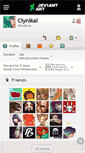 Mobile Screenshot of clynikal.deviantart.com