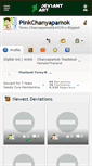 Mobile Screenshot of pinkchanyapamok.deviantart.com