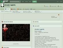 Tablet Screenshot of dresden-ragdolly.deviantart.com