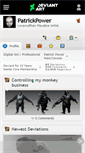 Mobile Screenshot of patrickpower.deviantart.com