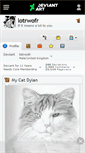 Mobile Screenshot of lotrwofr.deviantart.com