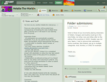 Tablet Screenshot of hetalia-the-world.deviantart.com