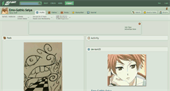 Desktop Screenshot of emo-gothic-seiya.deviantart.com