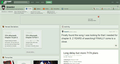 Desktop Screenshot of greenk4.deviantart.com