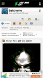 Mobile Screenshot of batchemo.deviantart.com