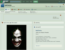 Tablet Screenshot of batchemo.deviantart.com