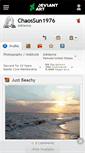 Mobile Screenshot of chaossun1976.deviantart.com