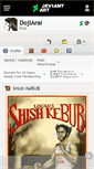 Mobile Screenshot of dojiarai.deviantart.com