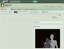 Tablet Screenshot of dragon3x3.deviantart.com