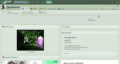Desktop Screenshot of faeriequeene.deviantart.com