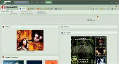Desktop Screenshot of glassyartist.deviantart.com