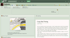 Desktop Screenshot of firebooster.deviantart.com