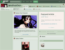 Tablet Screenshot of jigokushoujofans.deviantart.com