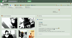 Desktop Screenshot of cortege.deviantart.com