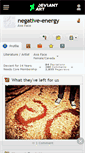 Mobile Screenshot of negative-energy.deviantart.com