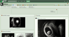 Desktop Screenshot of nihilove.deviantart.com