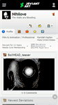 Mobile Screenshot of nihilove.deviantart.com