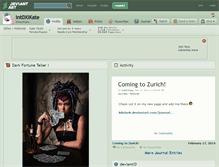 Tablet Screenshot of int0xikate.deviantart.com