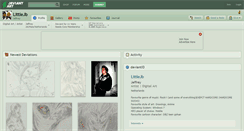 Desktop Screenshot of littlejb.deviantart.com