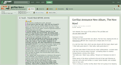 Desktop Screenshot of gorillaz-fans.deviantart.com