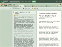 Tablet Screenshot of gorillaz-fans.deviantart.com
