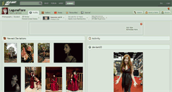 Desktop Screenshot of lagunaflare.deviantart.com