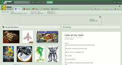 Desktop Screenshot of kiloic.deviantart.com