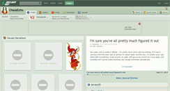 Desktop Screenshot of chaosecho.deviantart.com