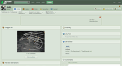 Desktop Screenshot of jhrl.deviantart.com