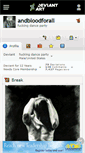 Mobile Screenshot of andbloodforall.deviantart.com