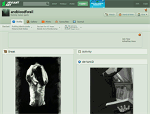 Tablet Screenshot of andbloodforall.deviantart.com