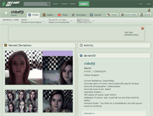 Tablet Screenshot of chibsfiji.deviantart.com